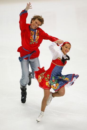 Yekaterina Ryazanova, Ilya Tkachenko perform original dance