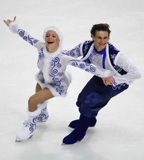 Yekaterina Rubleva, Ivan Shefer perform their original dance