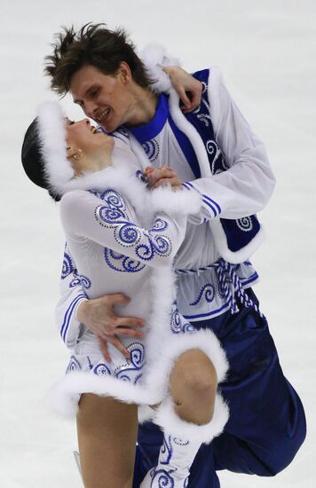 Yekaterina Rubleva, Ivan Shefer perform their original dance