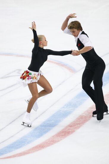 Anastasia Martyusheva, Alexei Rogonov perform short program