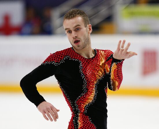 Belgian figure skater Kevin Van Der Perren