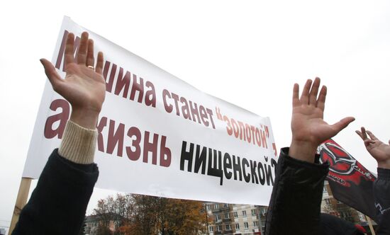 All-Russian Motorist Protest: Kaliningrad