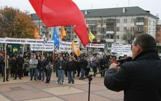 All-Russian Motorist Protest: Kaliningrad