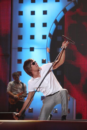 Pop singer Stas Pyekha