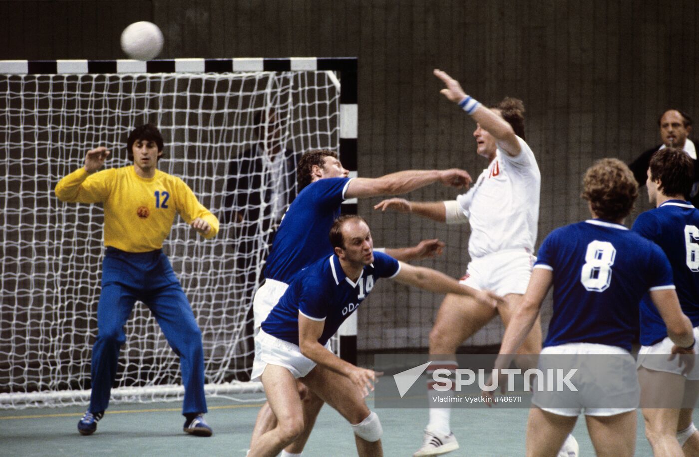 Handball. GDR vs. Hungary
