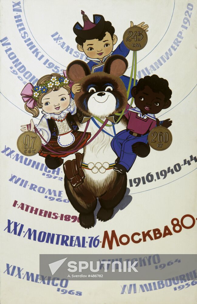 "Poster of Olympics '80"