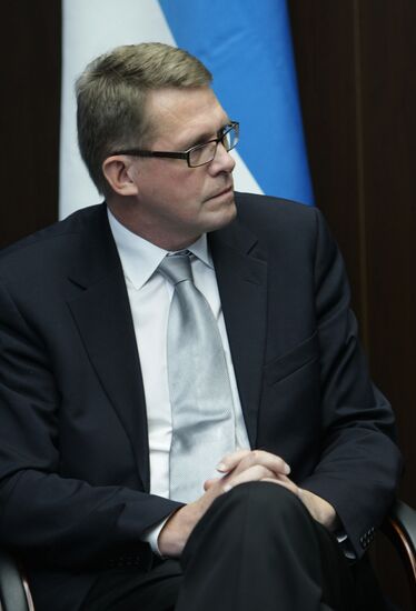 Vladimir Putin, Matti Vanhanen meet in St. Petersburg