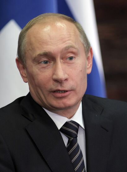 Russian, Finnish PMs hold joint news conference