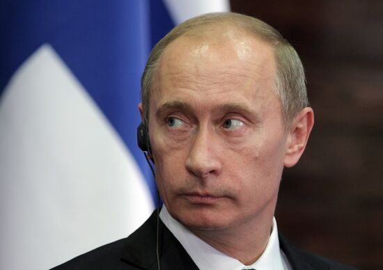 Russian, Finnish PMs hold joint news conference