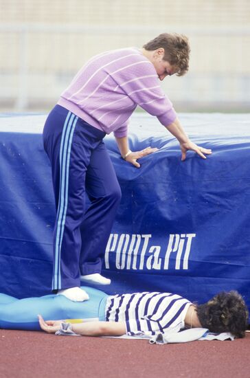 Coach Galina Bukharina