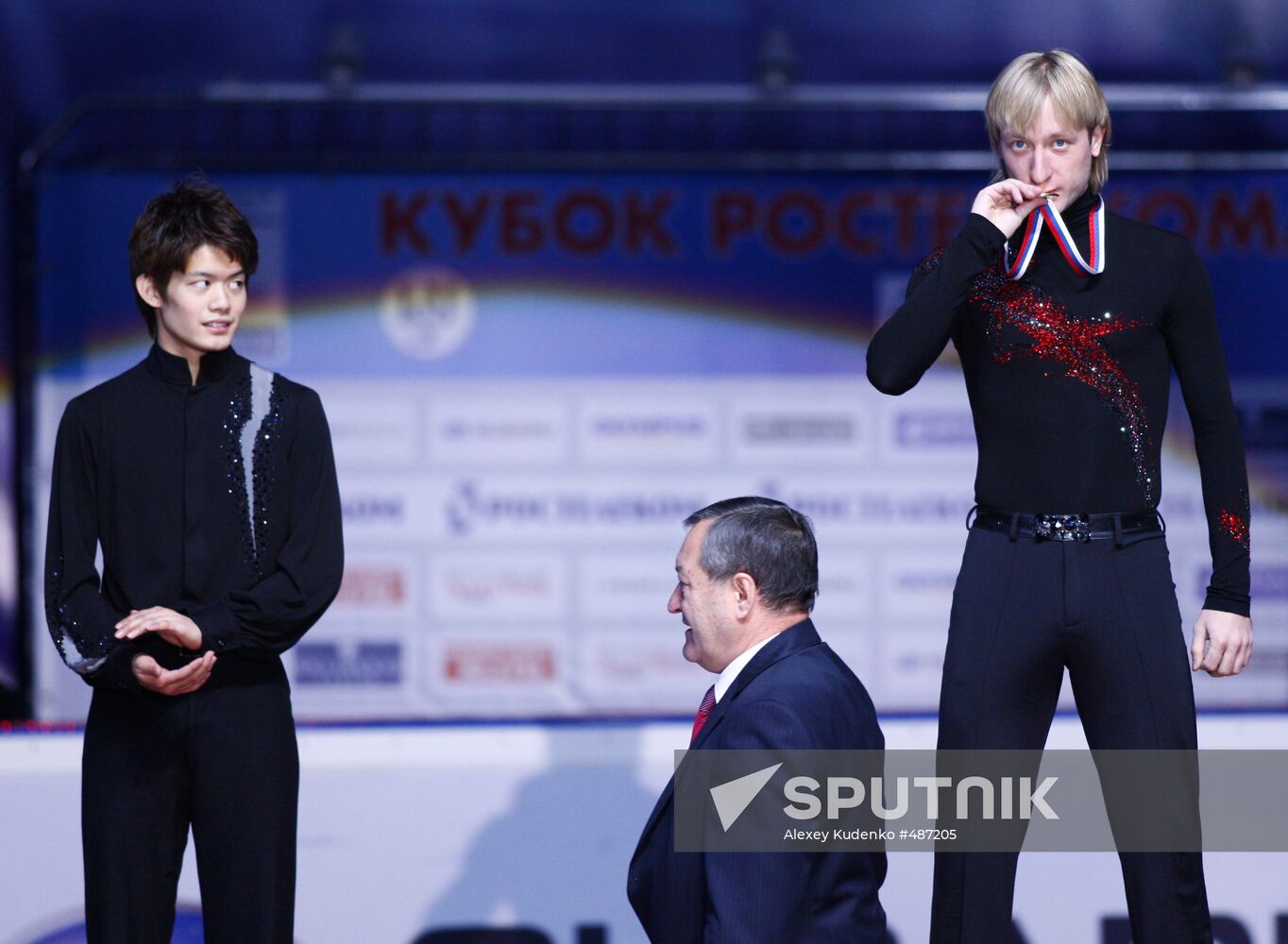 Rostelecom Cup winner Yevgeny Plushchenko