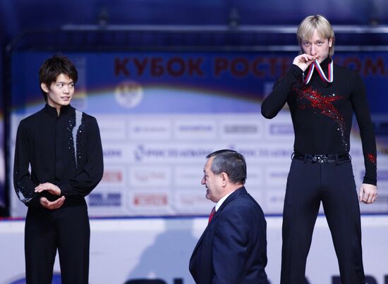 Rostelecom Cup winner Yevgeny Plushchenko