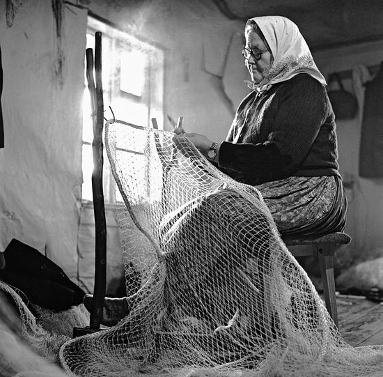 Fishing on Kihnu Island