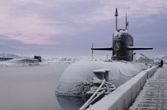 Nuclear-powered submarine