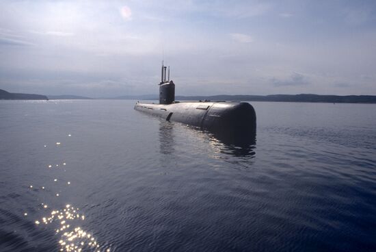 A submarine