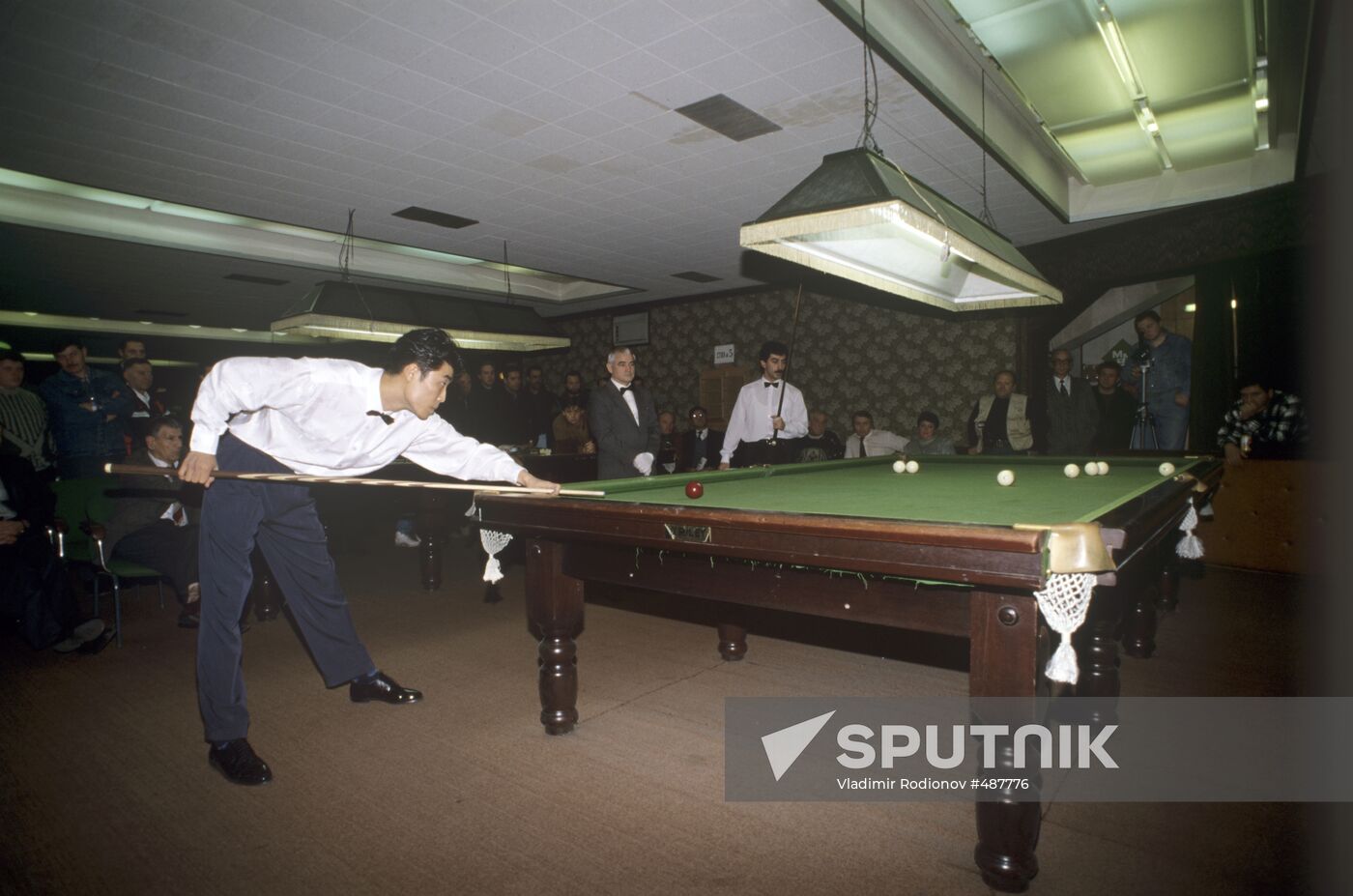 Billiards player Dmitry Khan