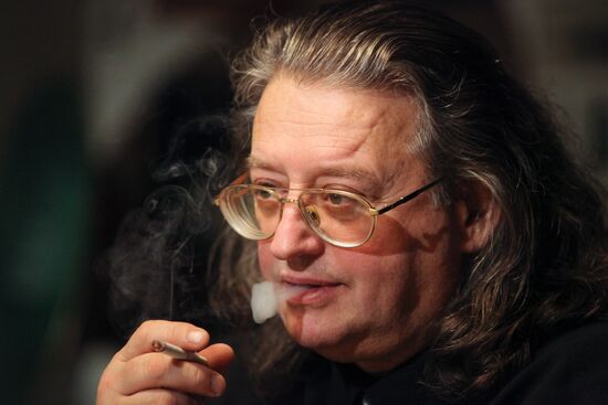 Singer and composer Alexander Gradsky