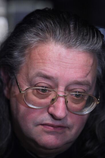 Singer and composer Alexander Gradsky