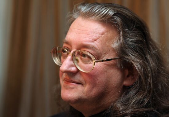 Singer and composer Alexander Gradsky