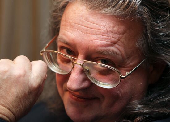 Singer and composer Alexander Gradsky