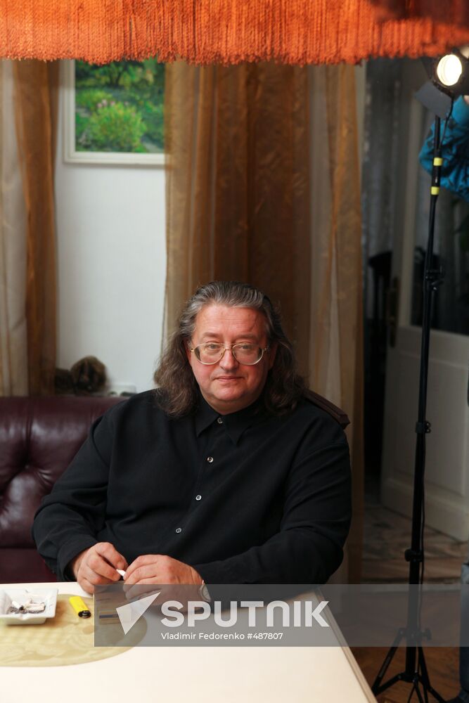Singer and composer Alexander Gradsky