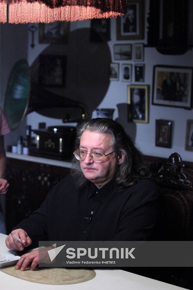 Singer and composer Alexander Gradsky