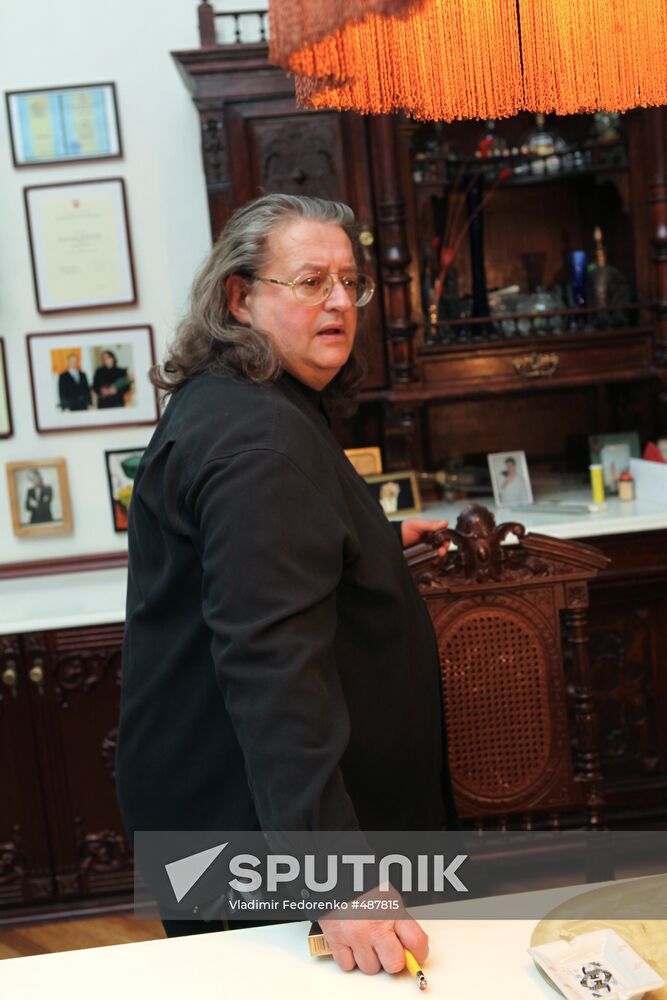Singer and composer Alexander Gradsky