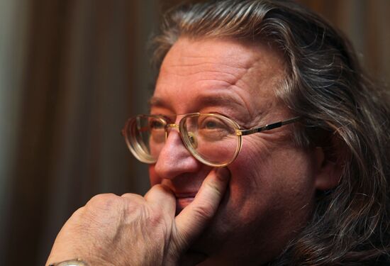 Singer and composer Alexander Gradsky