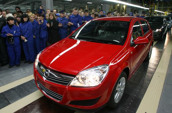 Russian automaker Avtotor started manufacturing Opel cars