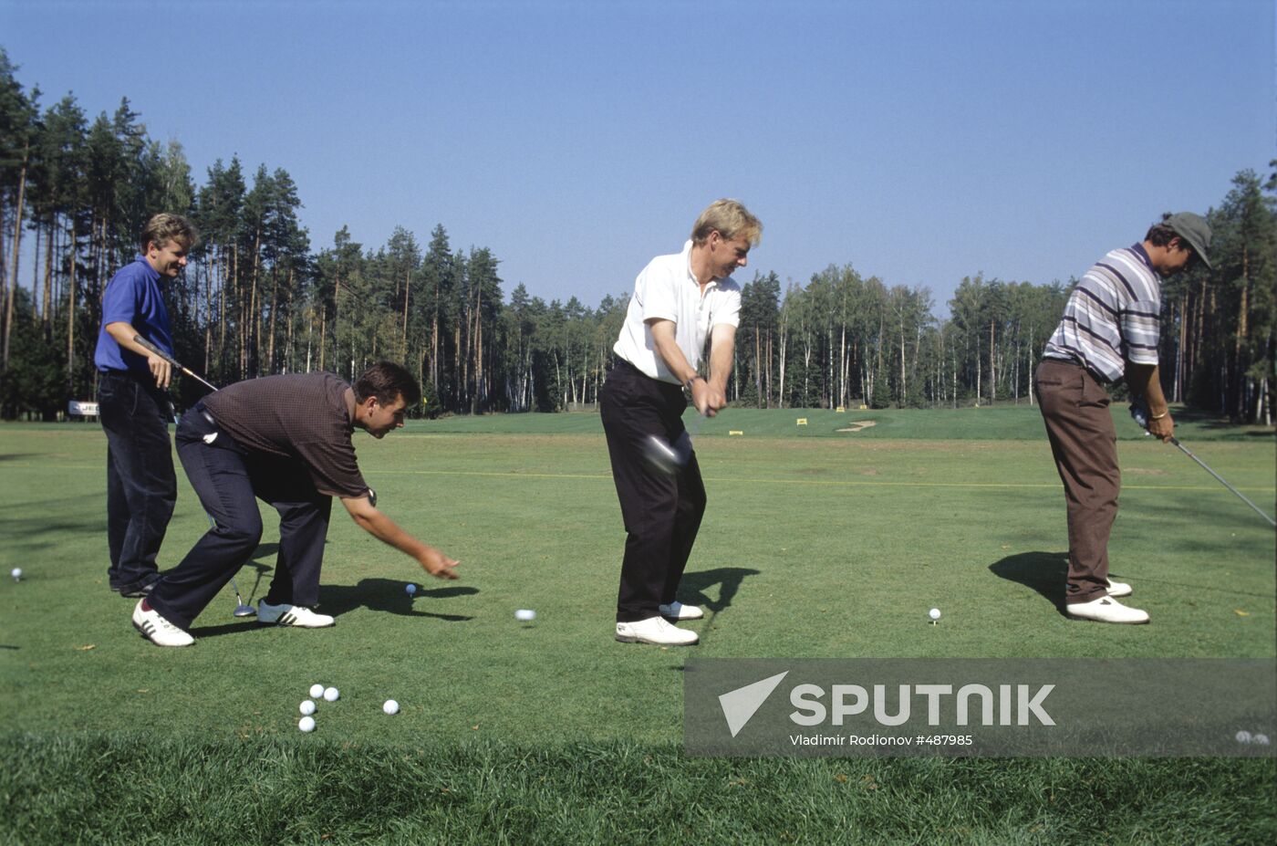 International golf tournament