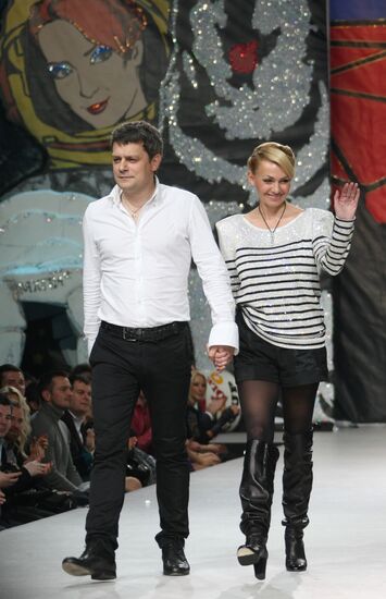 Fashion designer Ilya Shiyan and music manager Yana Rudkovskaya