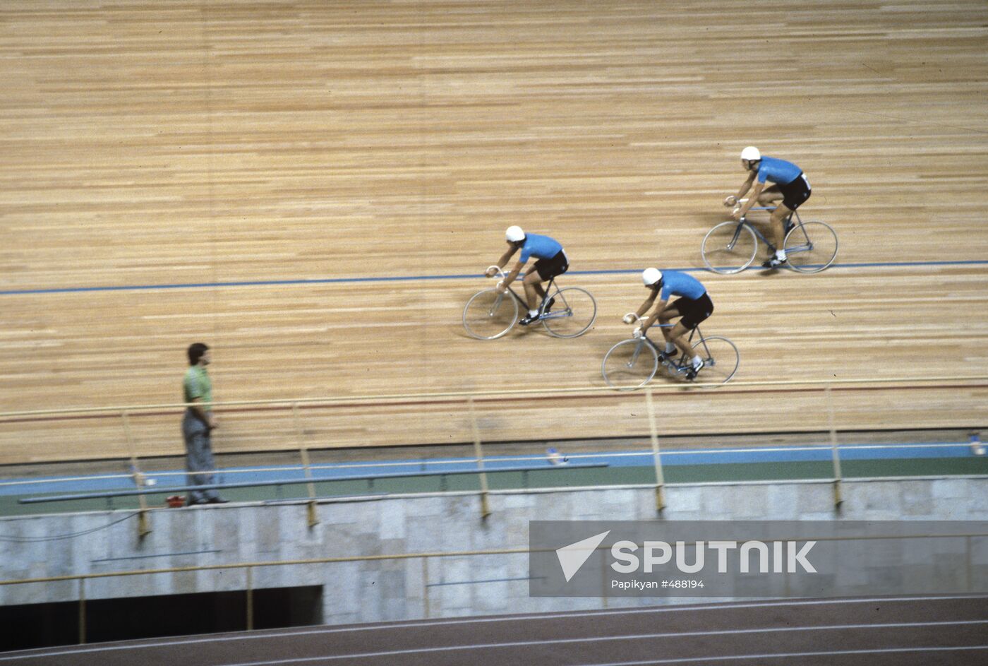 East Germany's cycling team