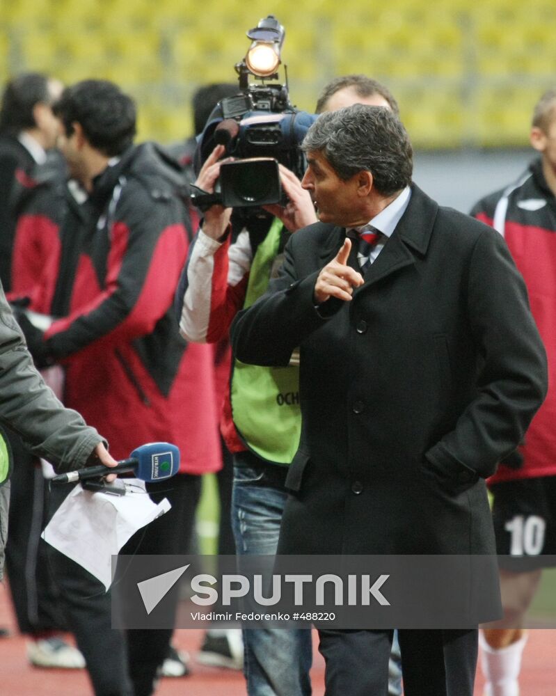 CSKA Head Coach Juande Ramos