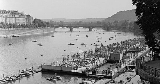City beach in Prague