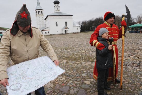 Central square in Suzdal