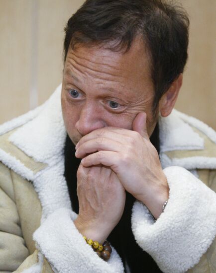 Movie actor Rob Schneider in Moscow