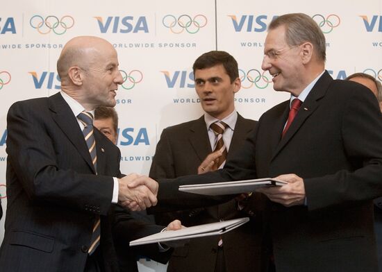 Rupert Keeley and Jacques Rogge