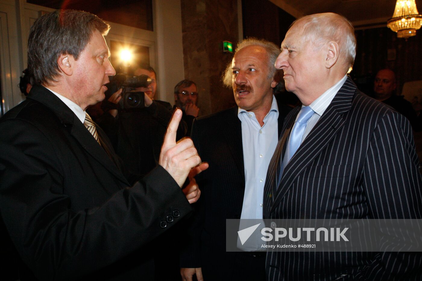 Mark Zakharov, Shod Muladzhanov and Sergei Khudyakov