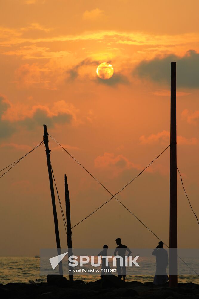 Sri Lanka coast