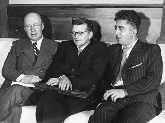 Sergei Prokofyev, Dmitry Shostakovich, and Aram Khachaturyan