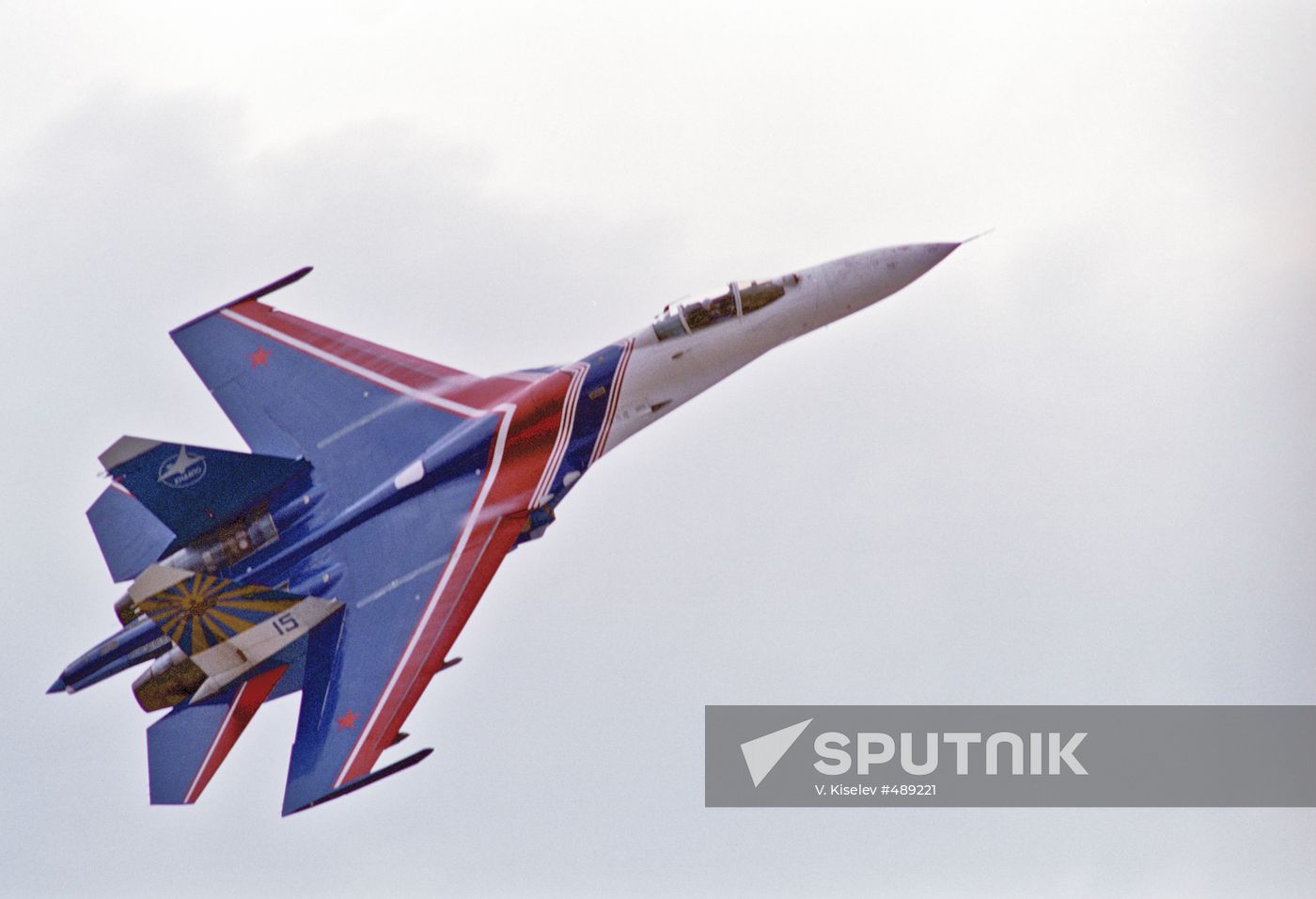Su-27 in flight