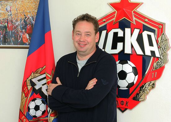 PFC CSKA new head coach Leonid Slutsky
