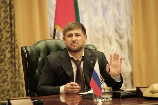 Ramzan Kadyrov. Unarmored Train Project
