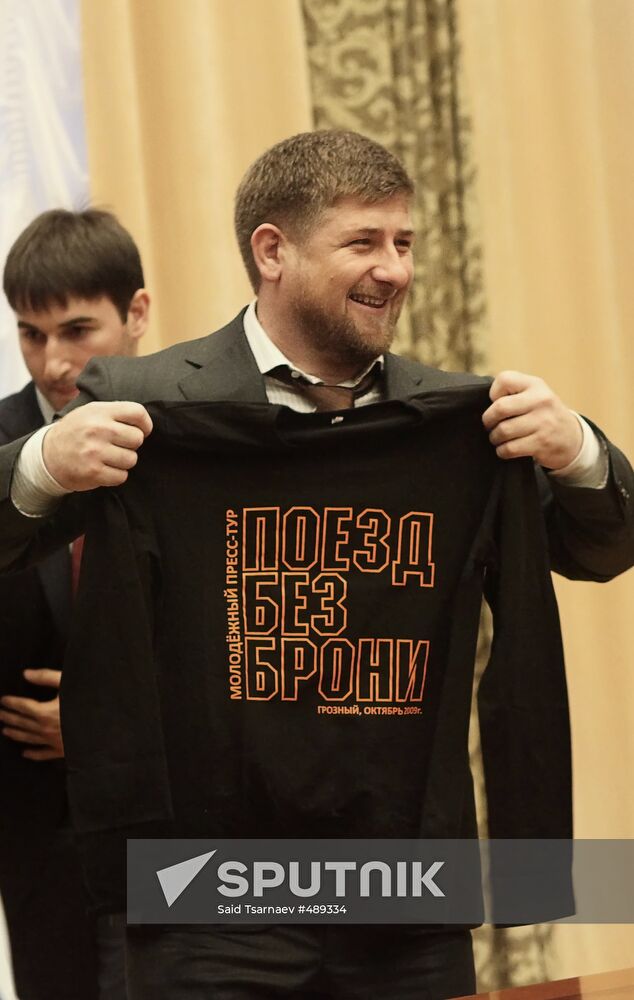 Ramzan Kadyrov. Unarmored Train Project