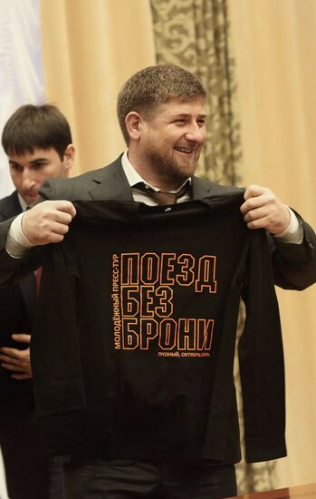 Ramzan Kadyrov. Unarmored Train Project