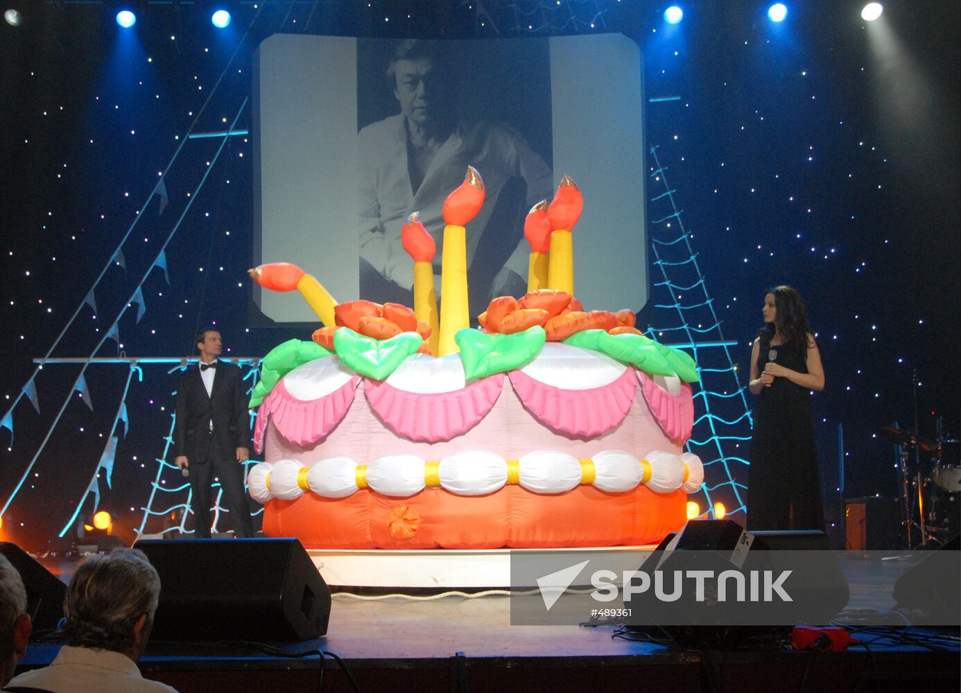 Celebrating the birthday of Nikolai Karachentsov