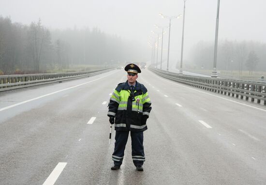 M-3 "Ukraine" Highway section re-opens after repairs