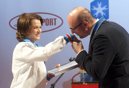 Svetlana Khorkina and Dmitry Chernyshenko