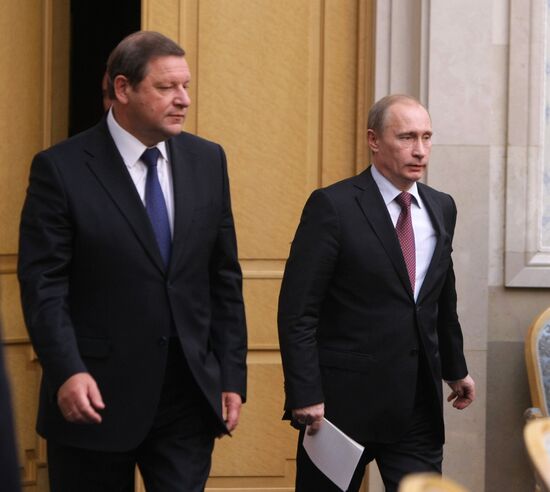Russian, Belarusian PMs attend Council of Ministers session