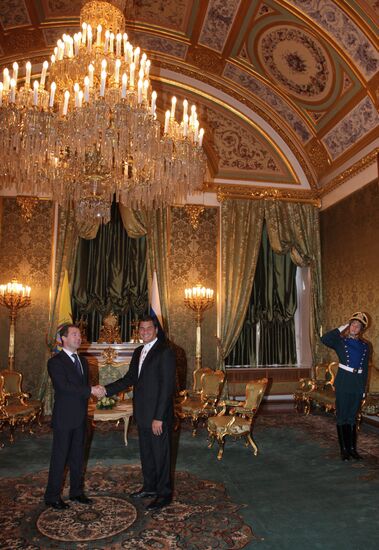 Dmitry Medvedev meeting with Rafael Correa